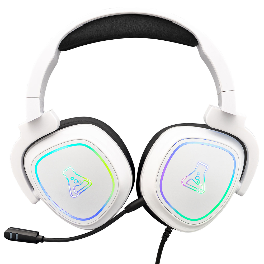 CASQUE-MICRO The G-Lab KORP RADIUM BLANC