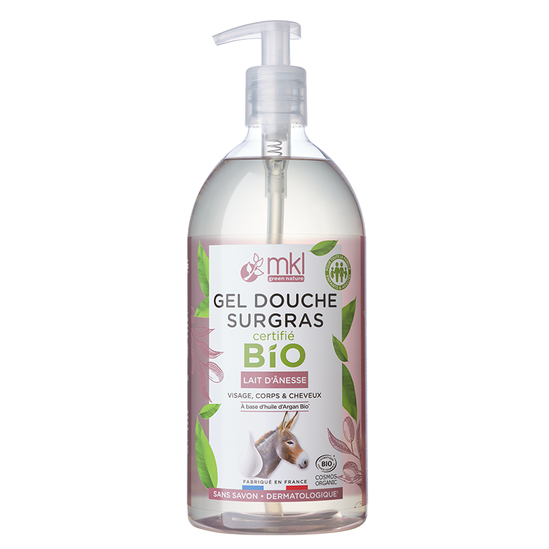 Gel douche Bio - Lait d'Anesse 1L