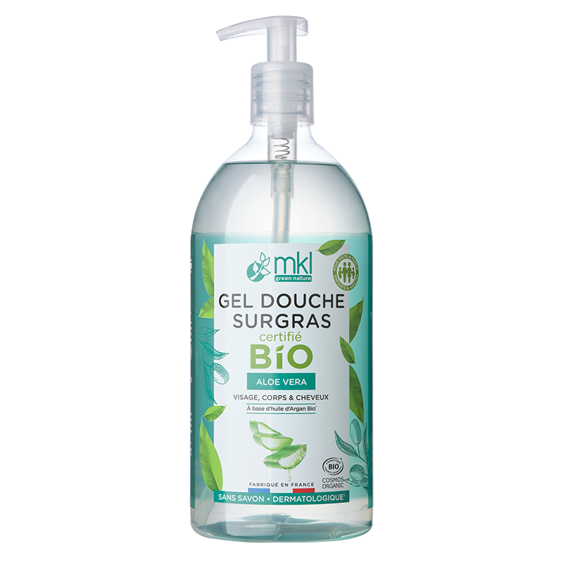 Gel douche Bio - Aloe Vera 1L