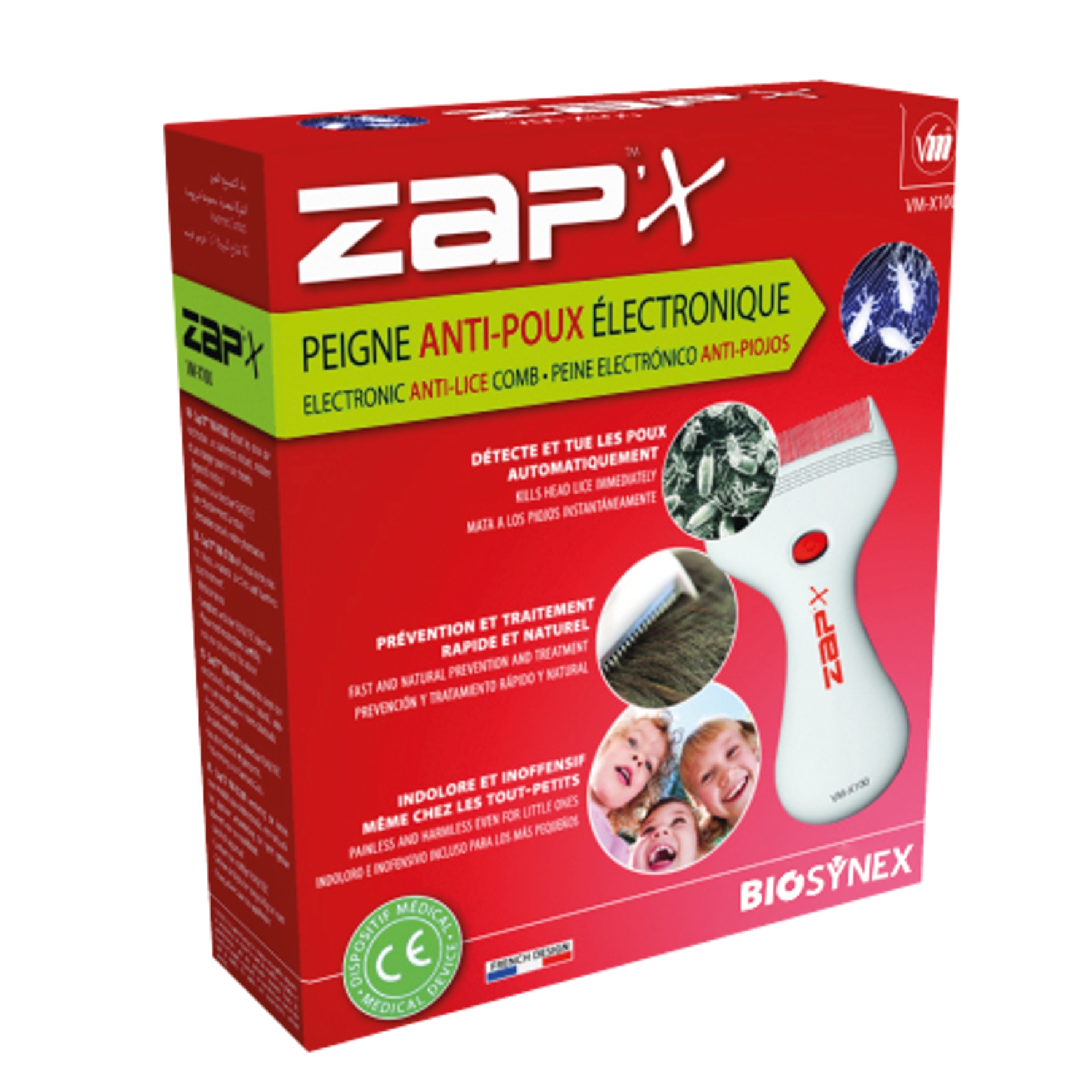 Peigne Anti-Poux Electronique