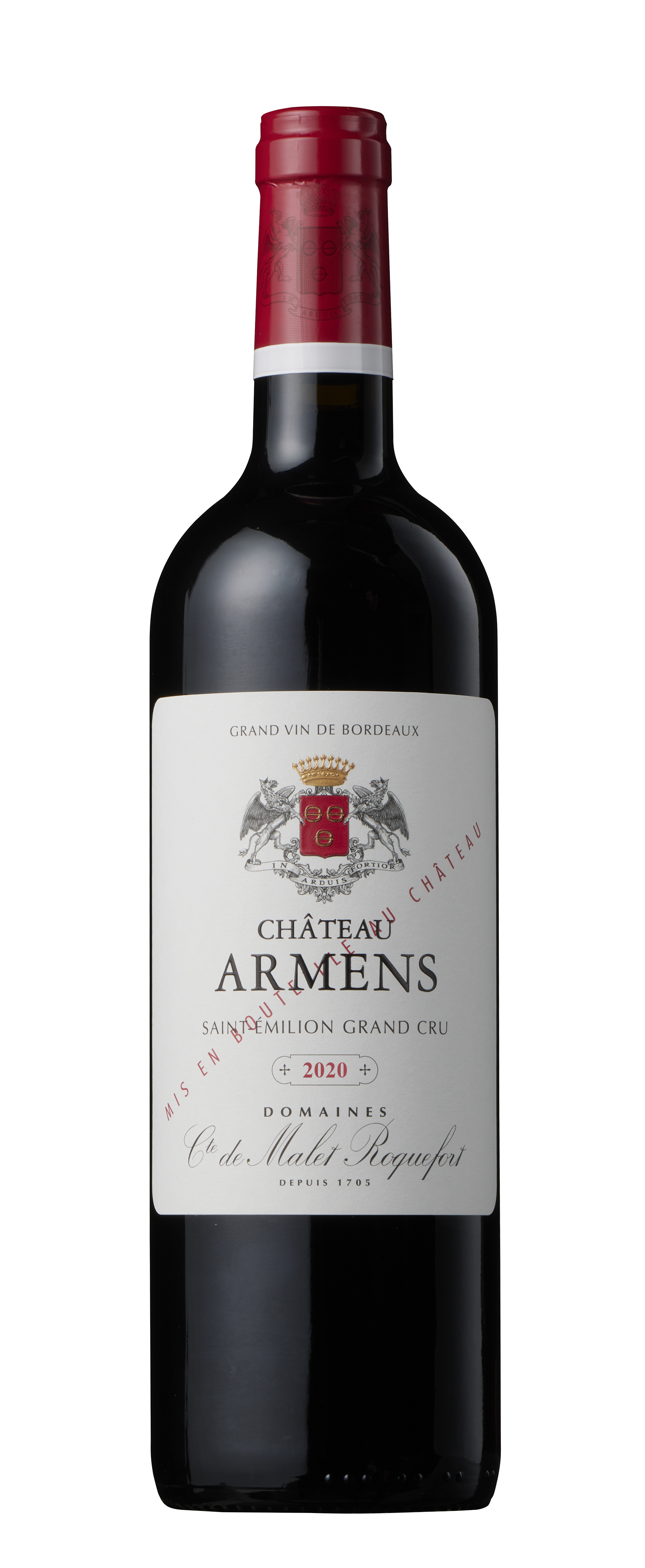 Château Armens, 2020 - Saint-Emilion Grand Cru AOP - Rouge - 75 cl