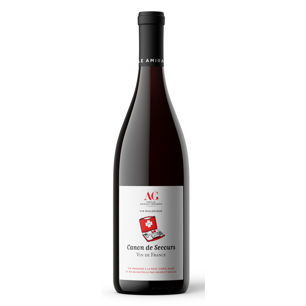 Canon de Secours BIO, 2020 - Vin de France - Rouge - 75 cl
