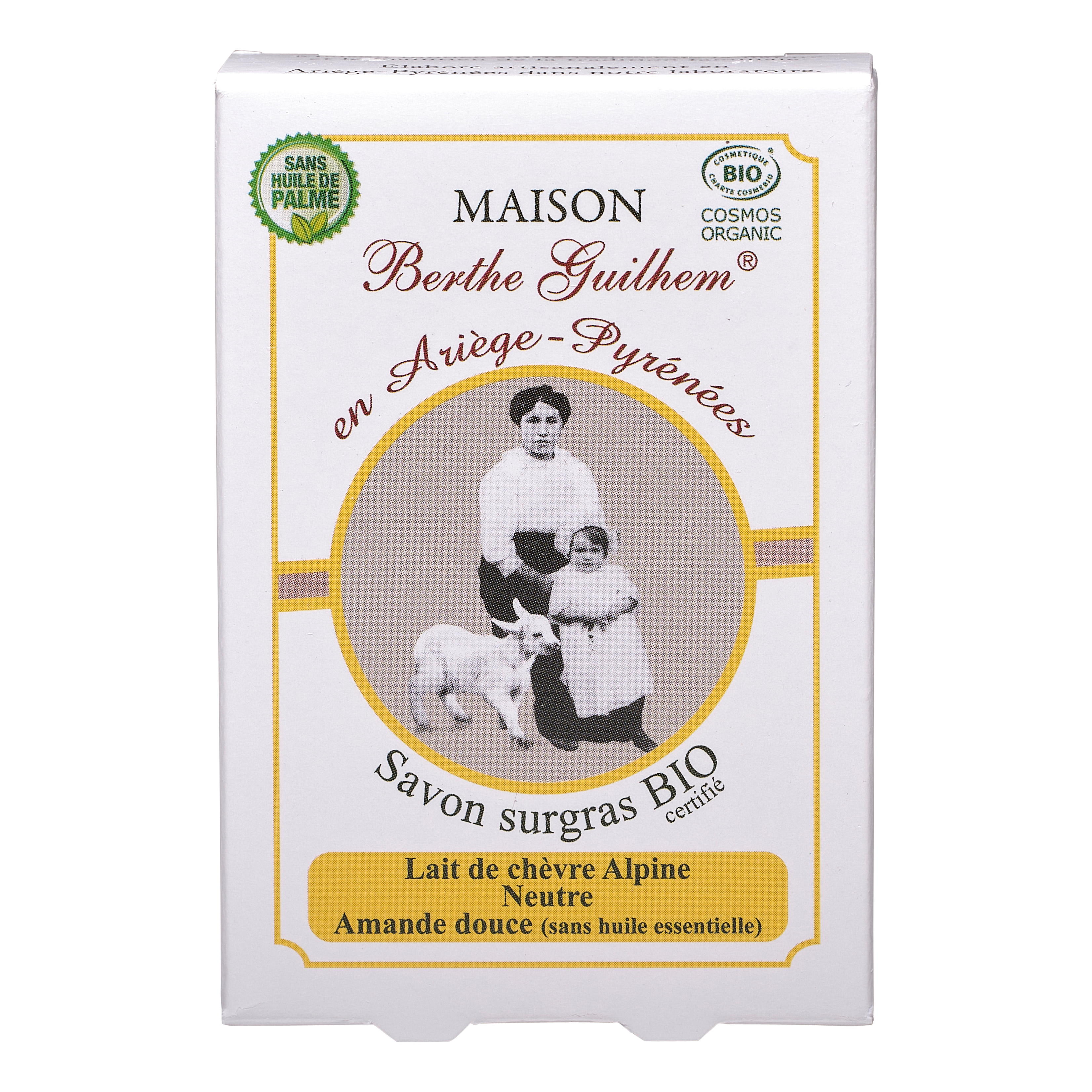 Savon amande douce bio 100g