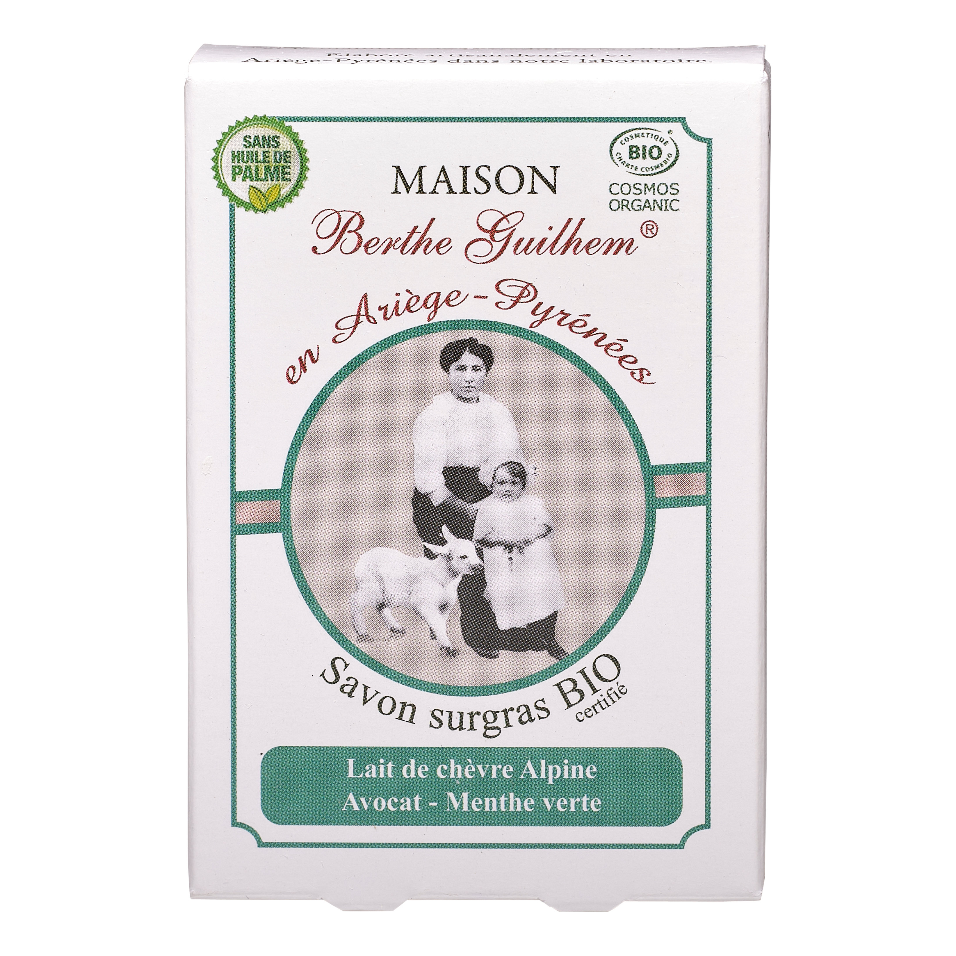 Savon Surgras bio Menthe Verte 100 g