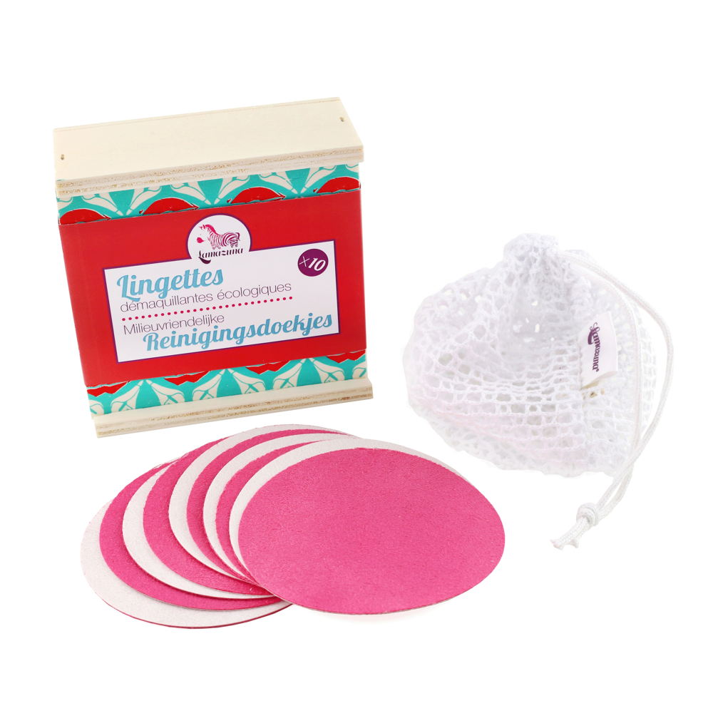 Coffret De 10 Lingettes Lavables