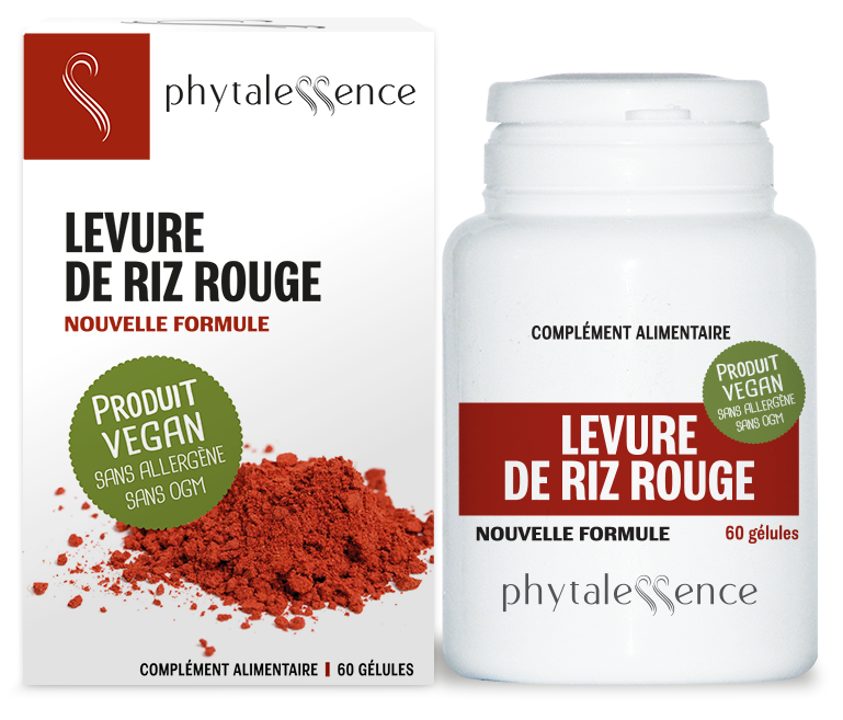Phytalessence Levure de riz rouge - 60 gélules