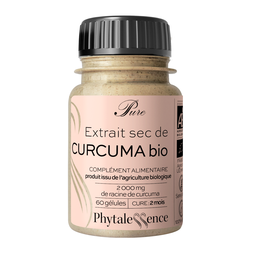 Extrait Sec de Curcuma Bio 60 gélules