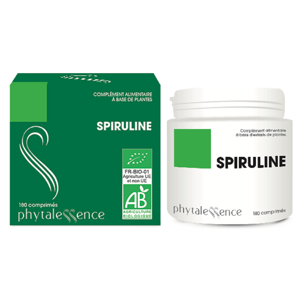 Spiruline Bio - 180 comprimés