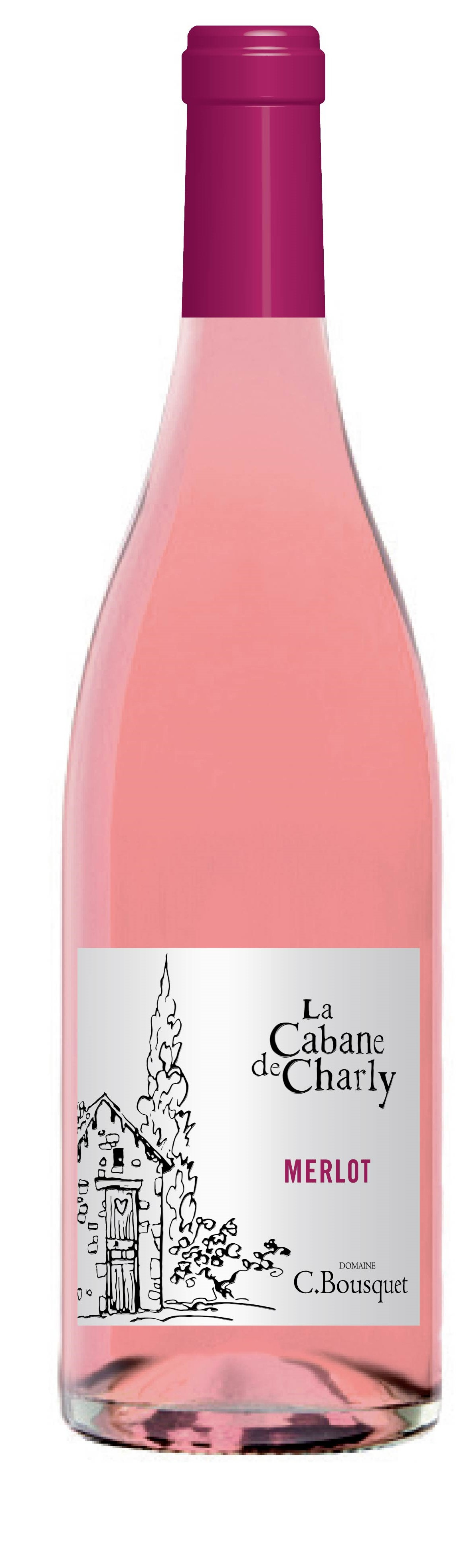 Domaine C.Bousquet La Cabane de Charly, 2022 - Pays d'Oc IGP - Rosé - 75 cl
