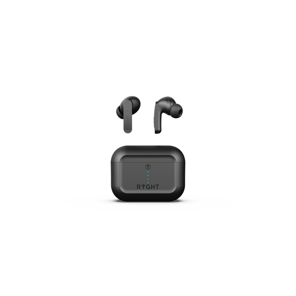 ECOUTEURS BLUETOOTH RYGHT PULSE ANC NOIR