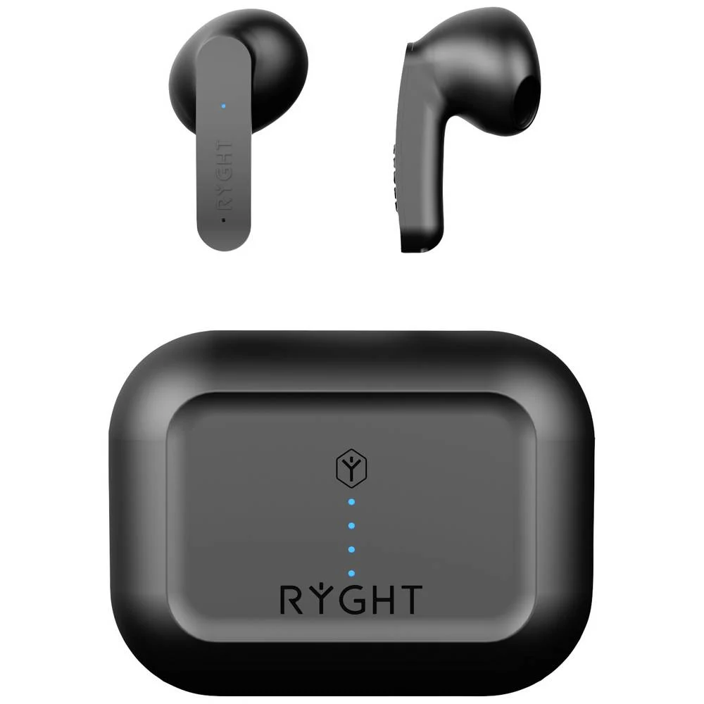ECOUTEURS BLUETOOTH RYGHT PULSE ANC NOIR
