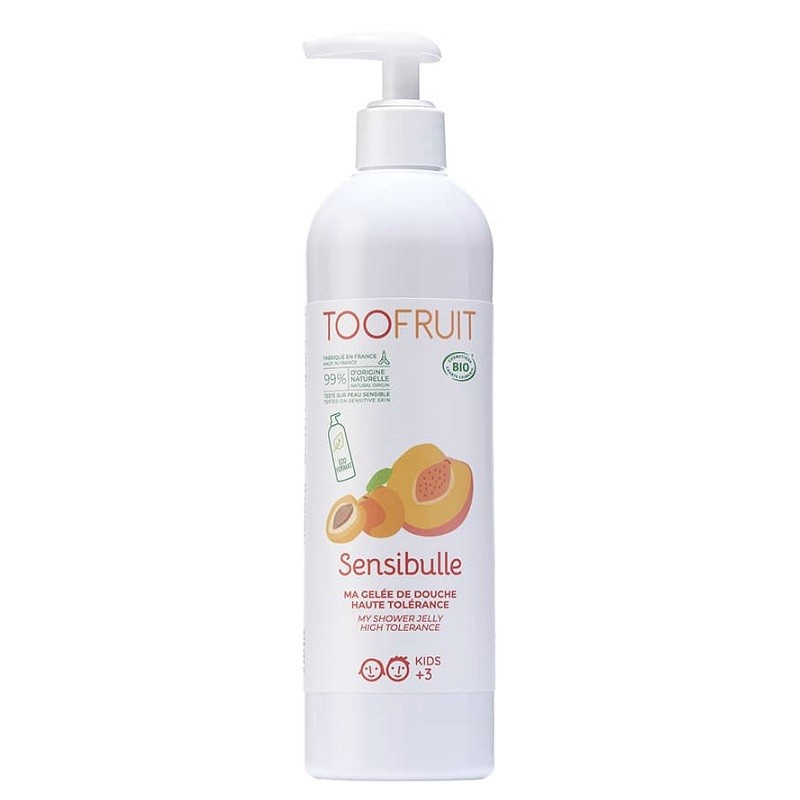 Sensibulle Gelée De Douche Ecoformat Abricôt Pêche
