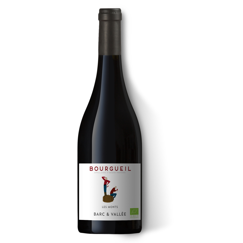 Barc & Vallée Les Monts BIO, 2021 - Bourgueil AOP - Rouge - 75 cl