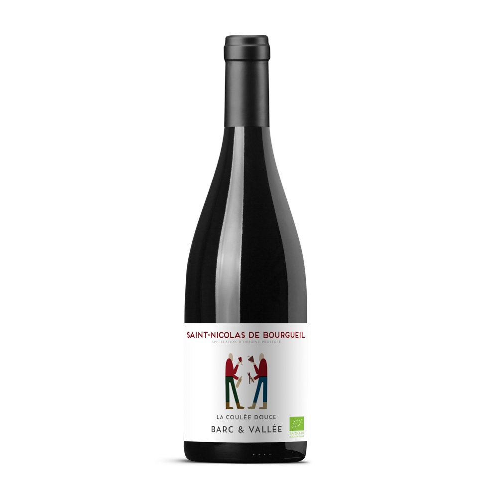 Complices de Loire Barc & Vallée La Coulée Douce BIO, 2021 - Saint Nicolas de Bourgueil AOP - Rouge