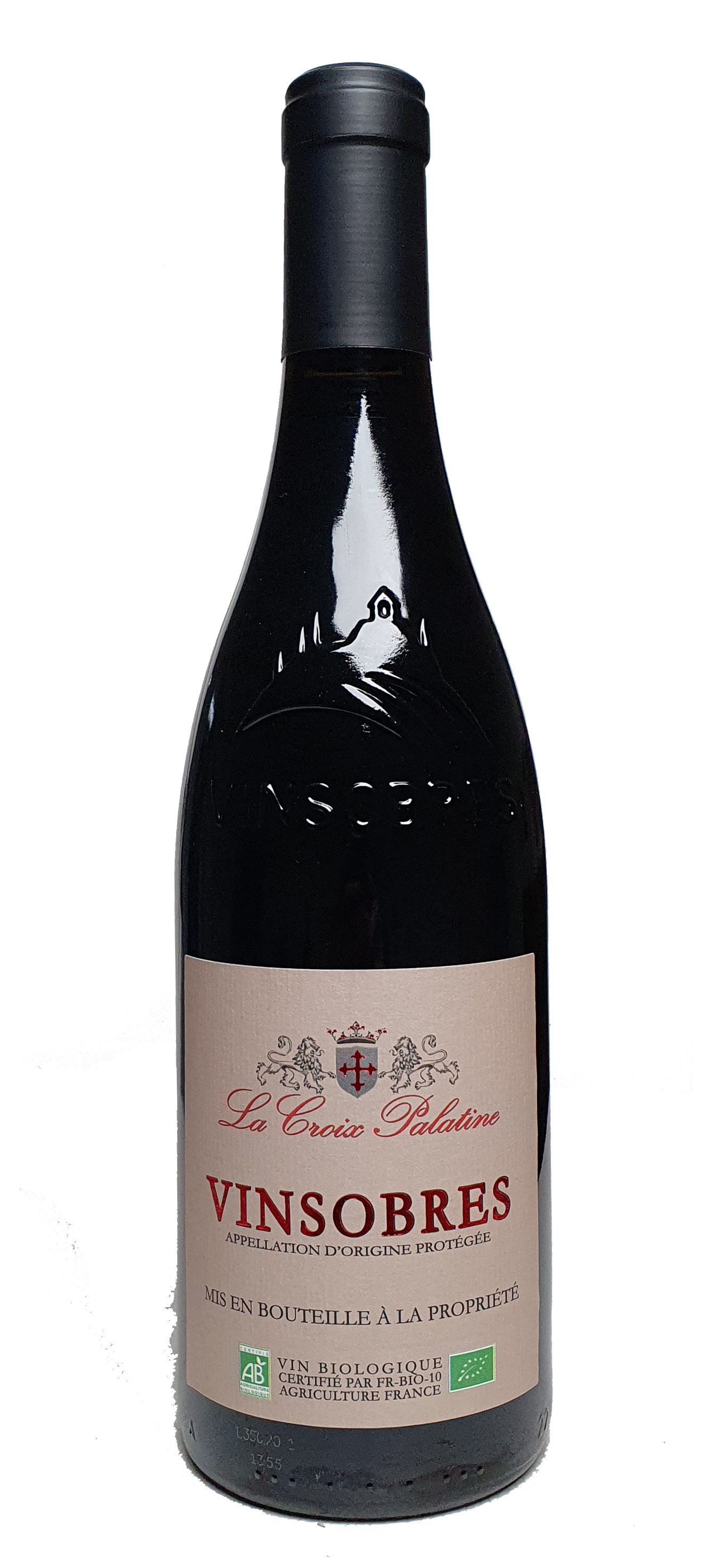 La Croix Palatine BIO, 2019 - Vinsobres AOP - Rouge - 75 cl