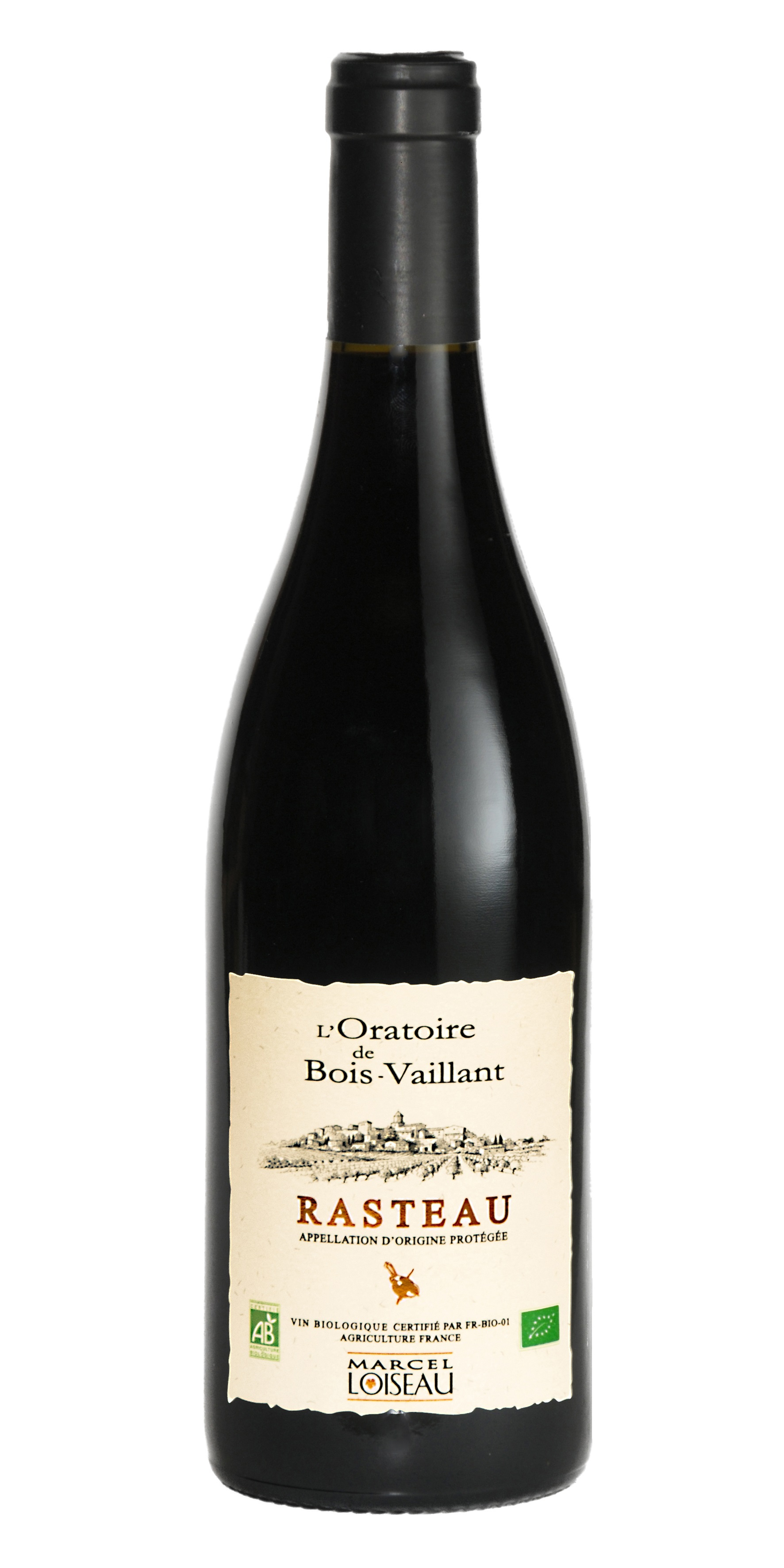 L'Oratoire de Bois-Vaillant BIO, 2021 - Rasteau AOP - Rouge - 75 cl