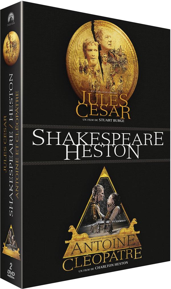 William Shakespeare / Charlton Heston : Jules César + Antoine et Cléopâtre