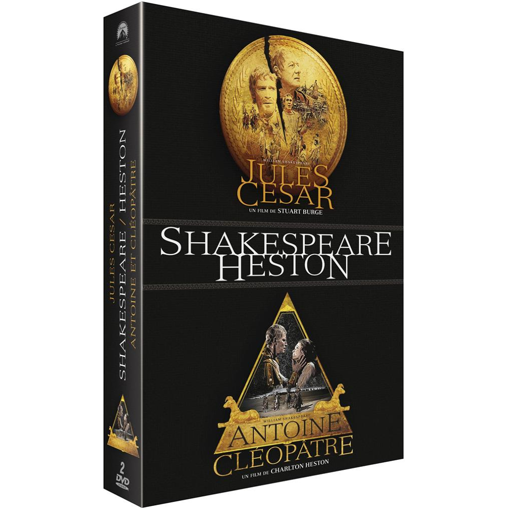 William Shakespeare / Charlton Heston : Jules César + Antoine et Cléopâtre