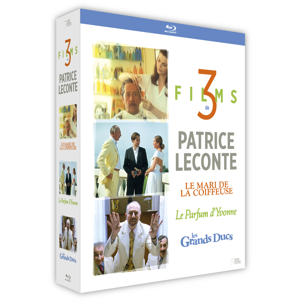 Patrice Leconte - 3 films : Le mari de la coiffeuse + Les grands ducs + Le parfum d'Yvonne