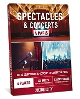4 PLACES DE SPECTACLES & CONCERTS PARIS