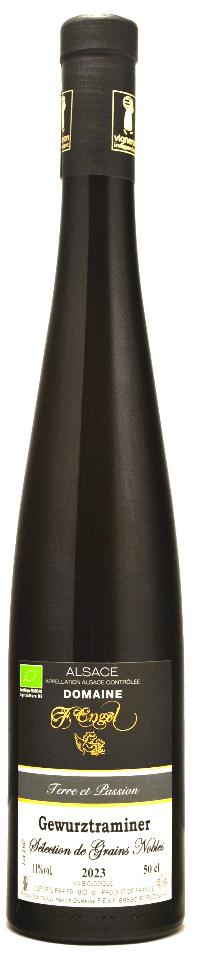 Domaine Engel BIO, 2020 - Alsace Gewurztraminer AOP - Blanc Moelleux - 50 cl