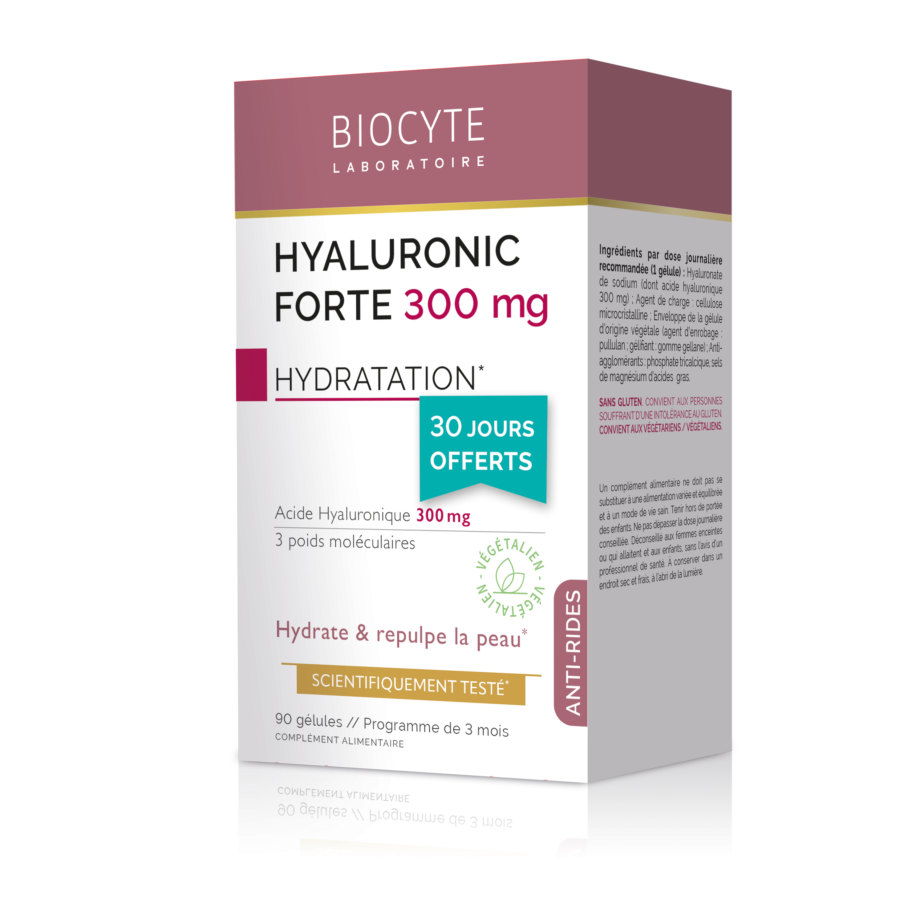 BIOCYTE HA FORTE 300MG 90 GEL