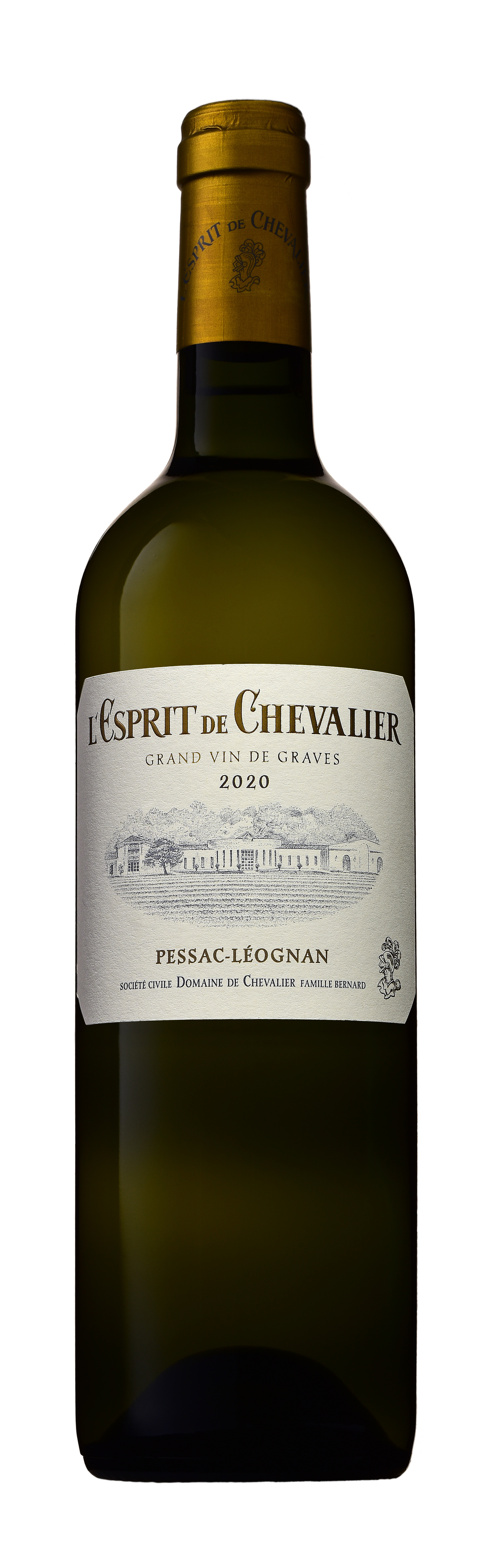 L'Esprit de Chevalier, 2020 - Pessac-Léognan AOP - Blanc Sec - 75 cl