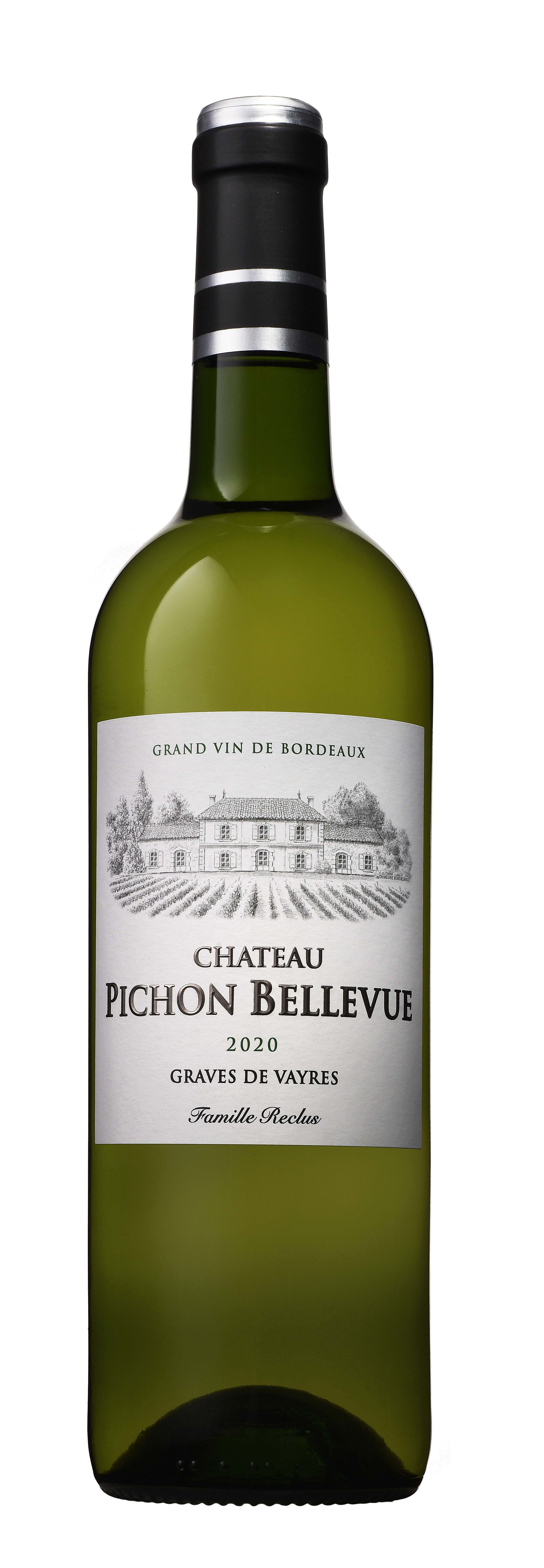 Château Pichon Bellevue, 2020 - Graves de Vayres AOP - Blanc Sec - 75 cl