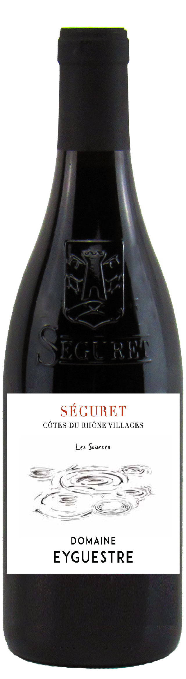 Domaine Eyguestre Les Sources, 2020 - Côtes du Rhône Villages Séguret AOP - Rouge - 75 cl
