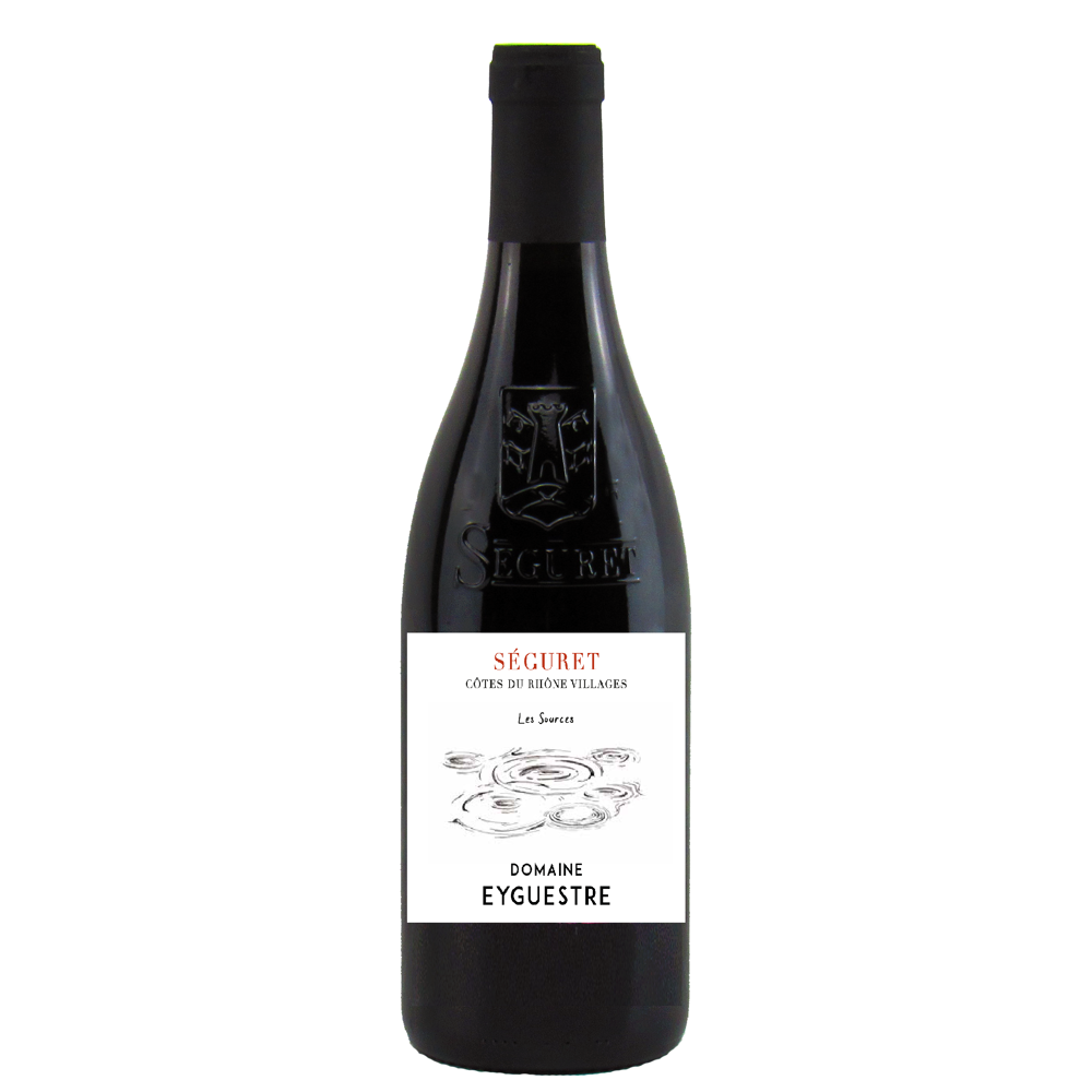 Domaine Eyguestre Les Sources, 2020 - Côtes du Rhône Villages Séguret AOP - Rouge - 75 cl