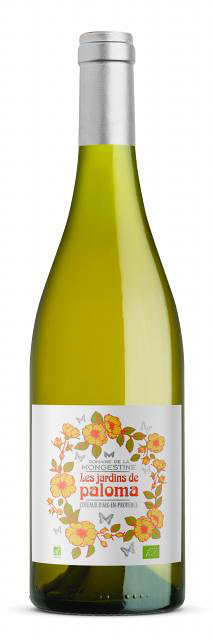 Domaine de la Mongestine Les Jardins de Paloma BIO, 2021 - Coteaux d'Aix en Provence AOP - Blanc Sec