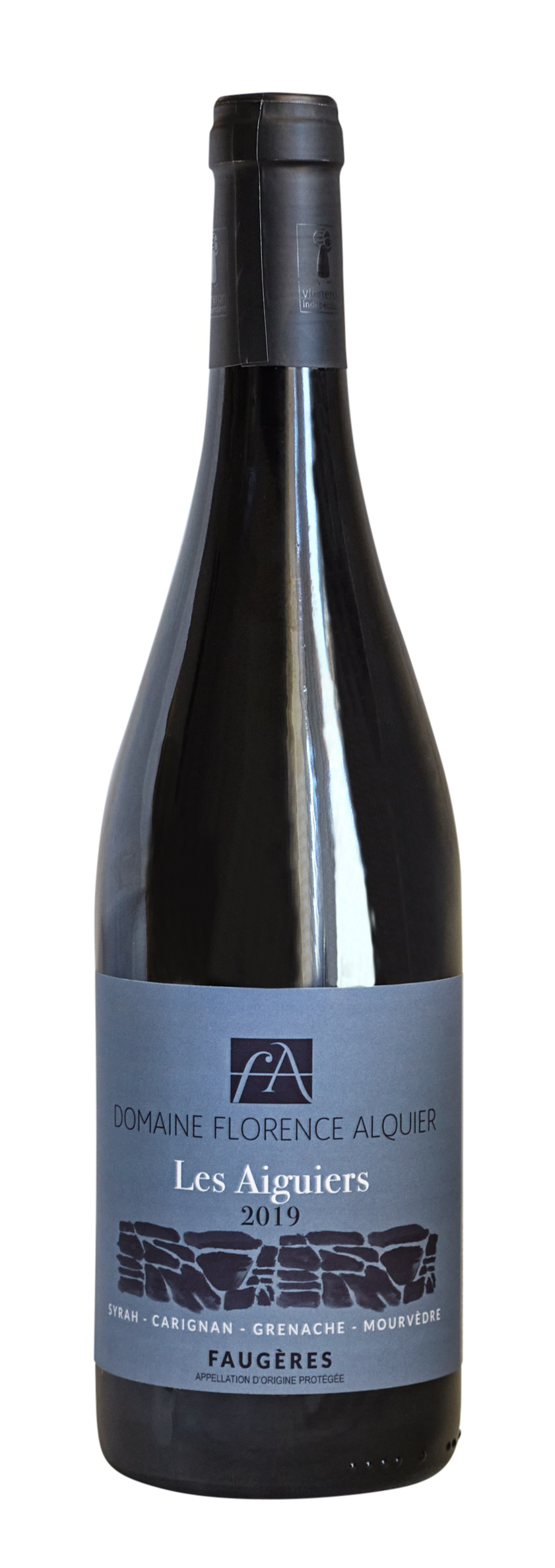 Domaine Florence Alquier Les Aiguiers, 2019 - Faugères AOP - Rouge - 75 cl