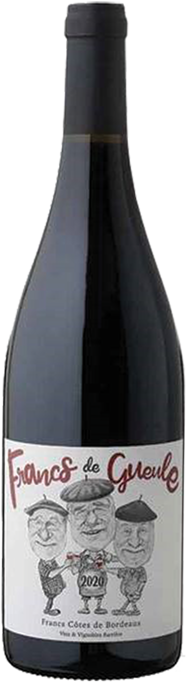 Francs de Gueule, 2021 - Francs Côtes de Bordeaux AOP - Rouge - 75 cl