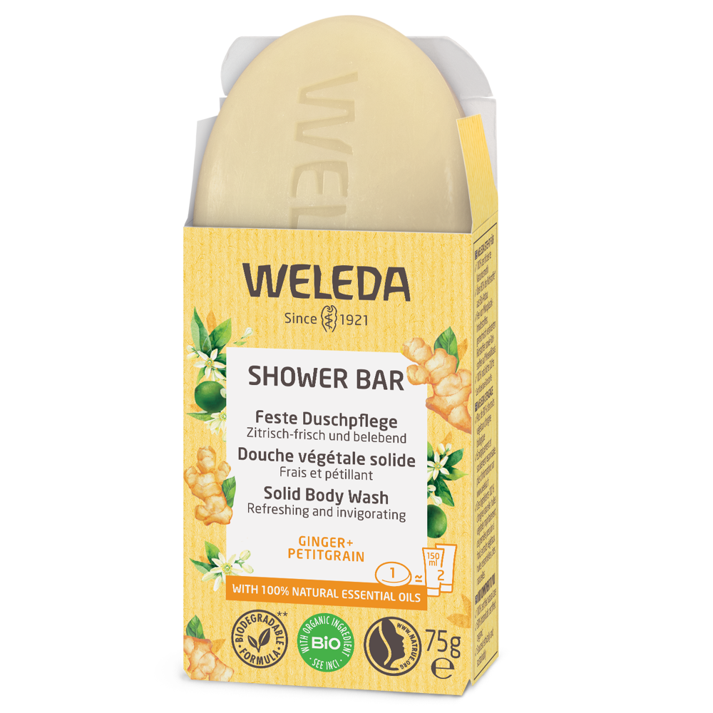 Douche Végétale Solide Ginger & Petitgrain