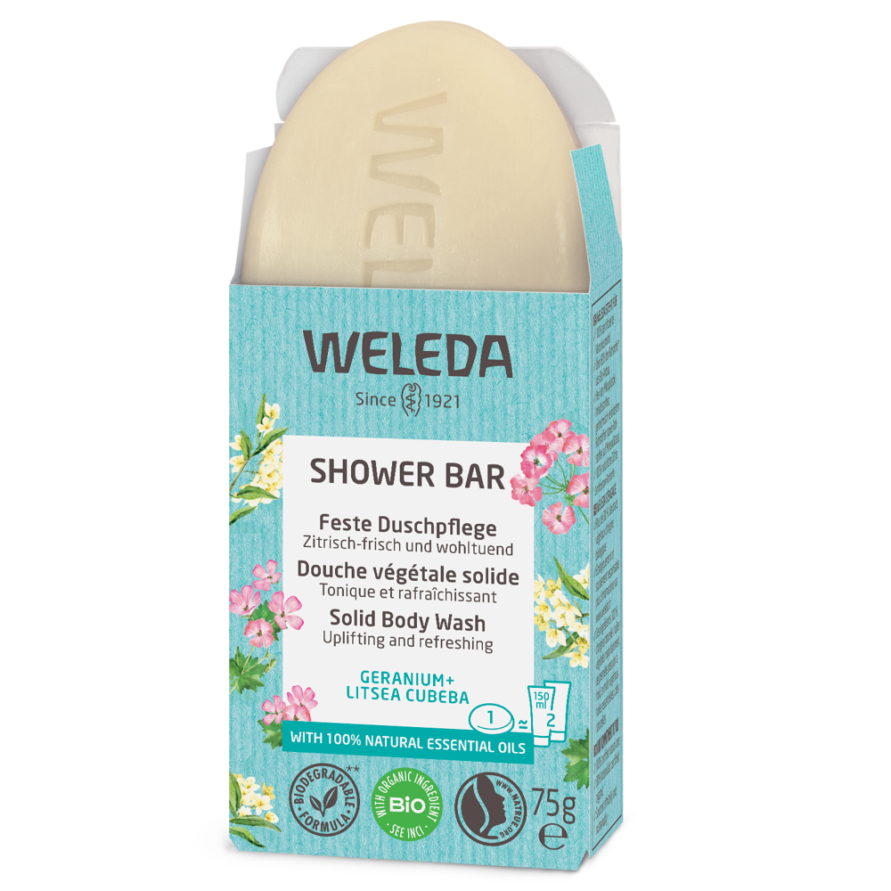 Douche Végétale Solide Geranium & Listea Cubeba