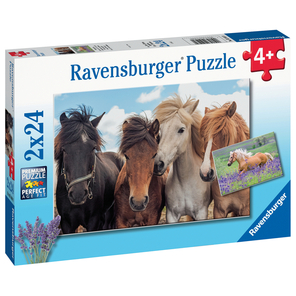 Puzzles 2x24 p - L'amour des chevaux