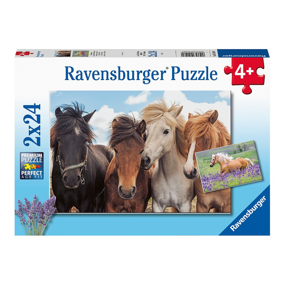 Puzzles 2x24 p - L'amour des chevaux