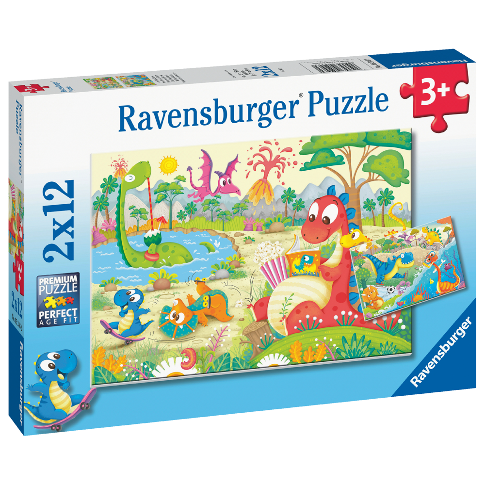 Mes dinos préférés 2x12p