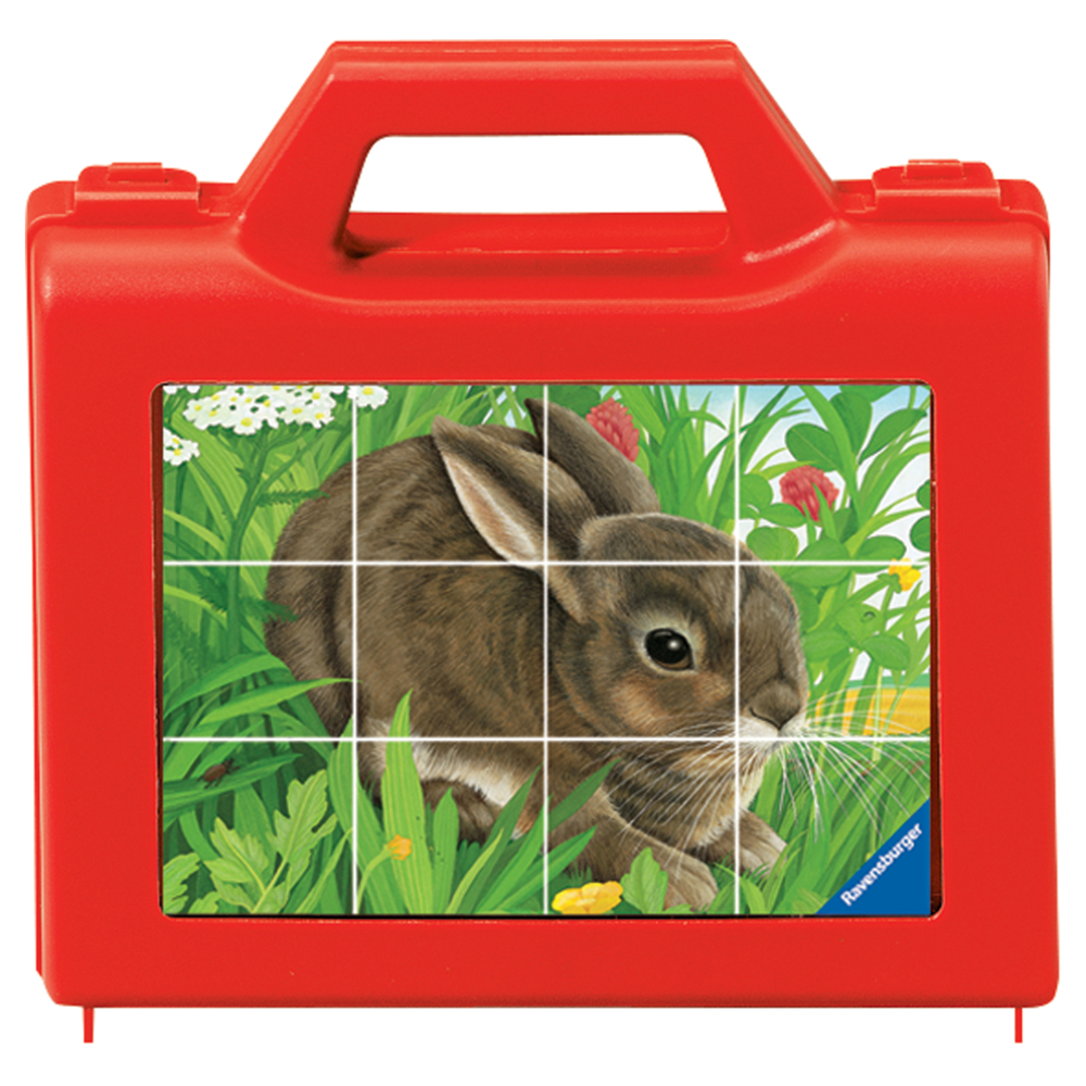 Puzzle 12 cubes - Animaux