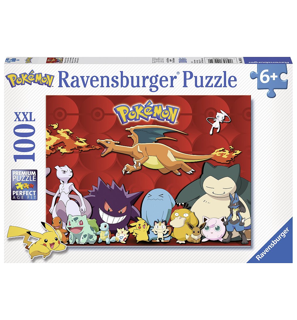 Puzzle 100 P Xxl - Mes Pokémon Préférés - Pokemon