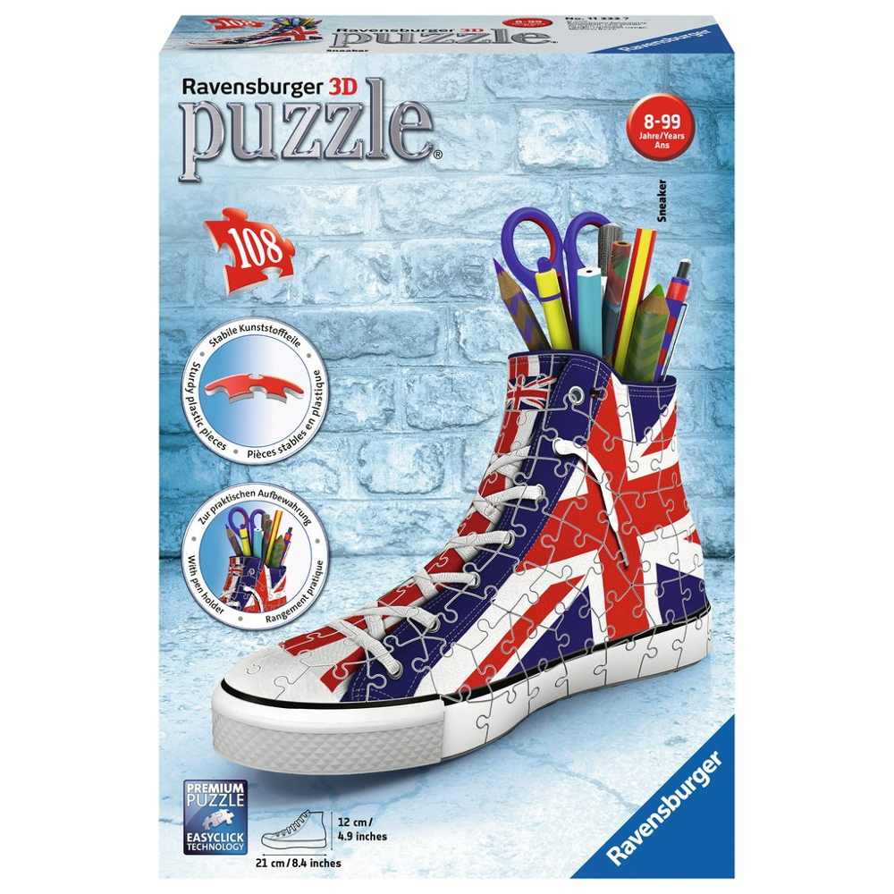 Puzzle 3D Sneaker - Union Jack