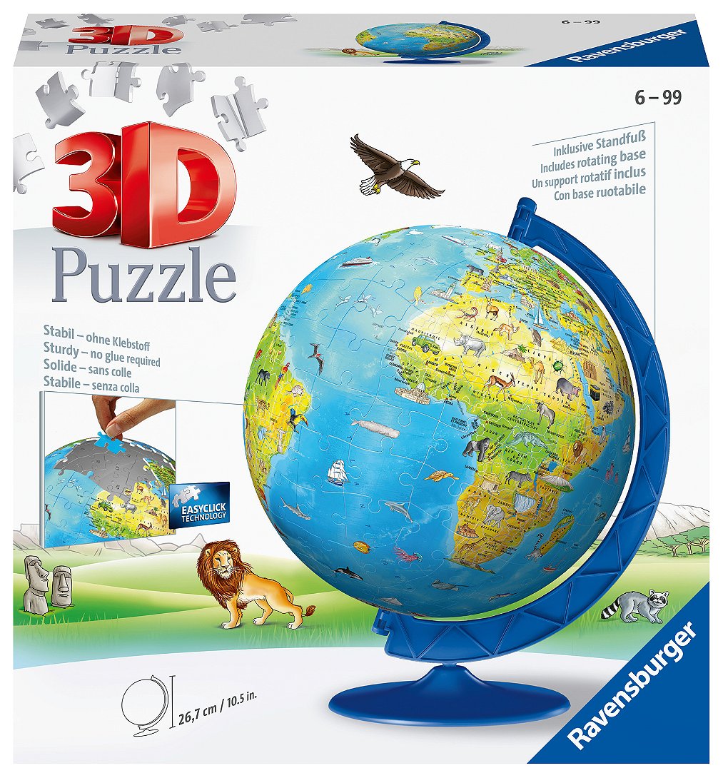 Puzzle 3D Globe 180 P