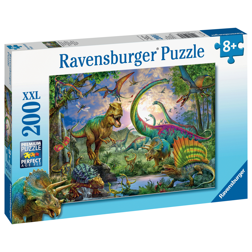 Puzzle 200 P Xxl - Le Royaume Des Dinosaures