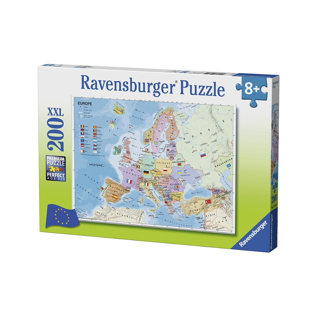 Puzzle 200 P Xxl - Carte D'europe