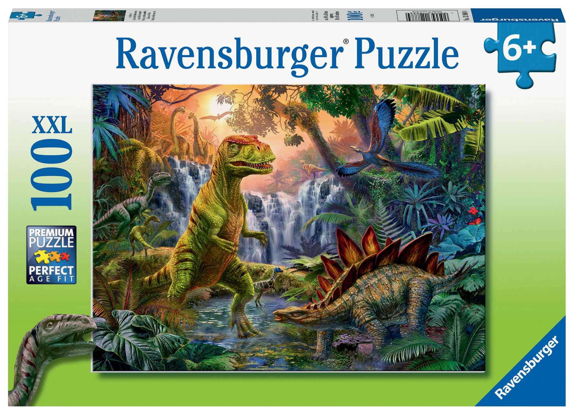 Puzzle 100 P Xxl - L'oasis Des Dinosaures