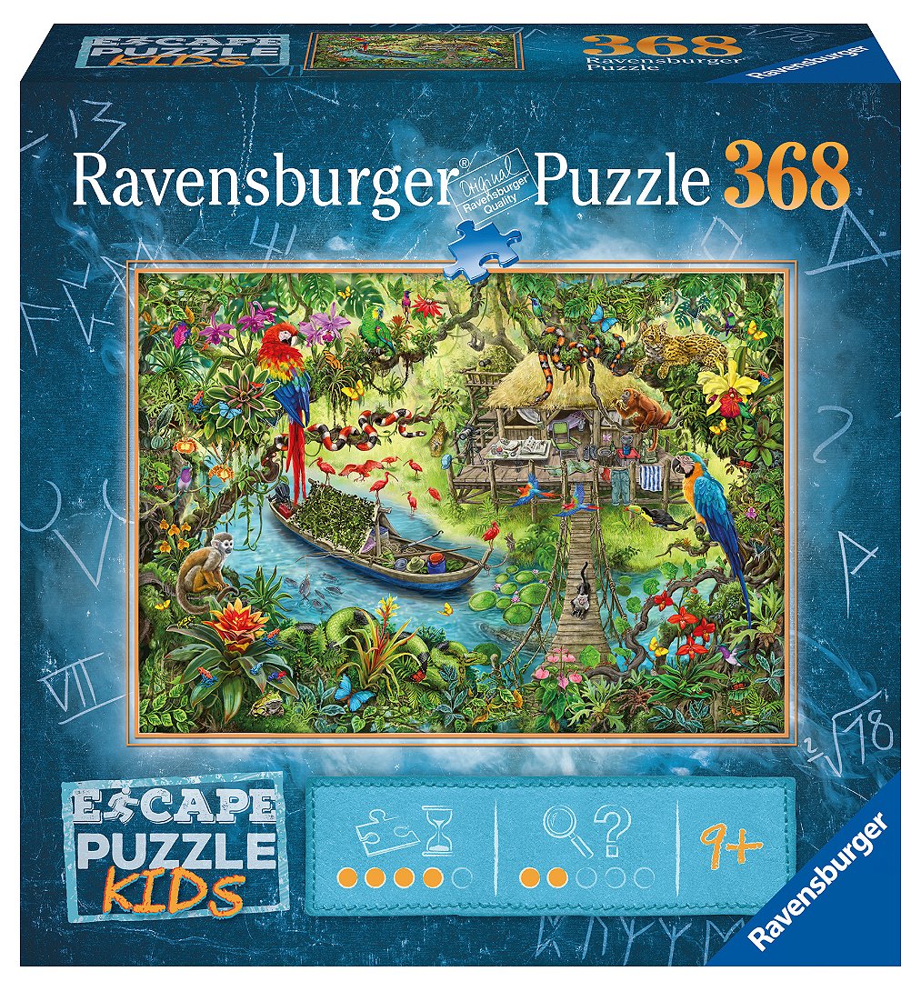 Escape puzzle Kids - Un safari dans la jungle