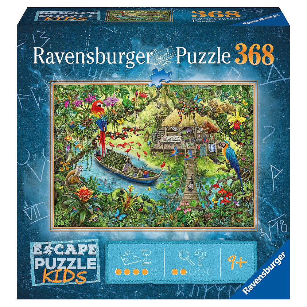 Escape puzzle Kids - Un safari dans la jungle