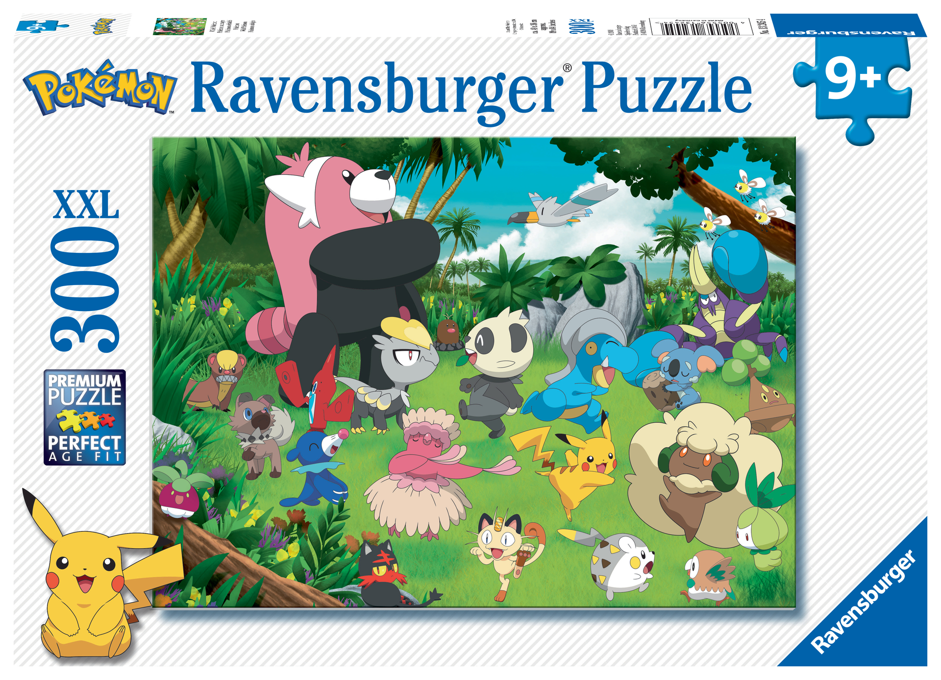 Puzzle 300 P Xxl - Pokémon Sauvages - Pokemon