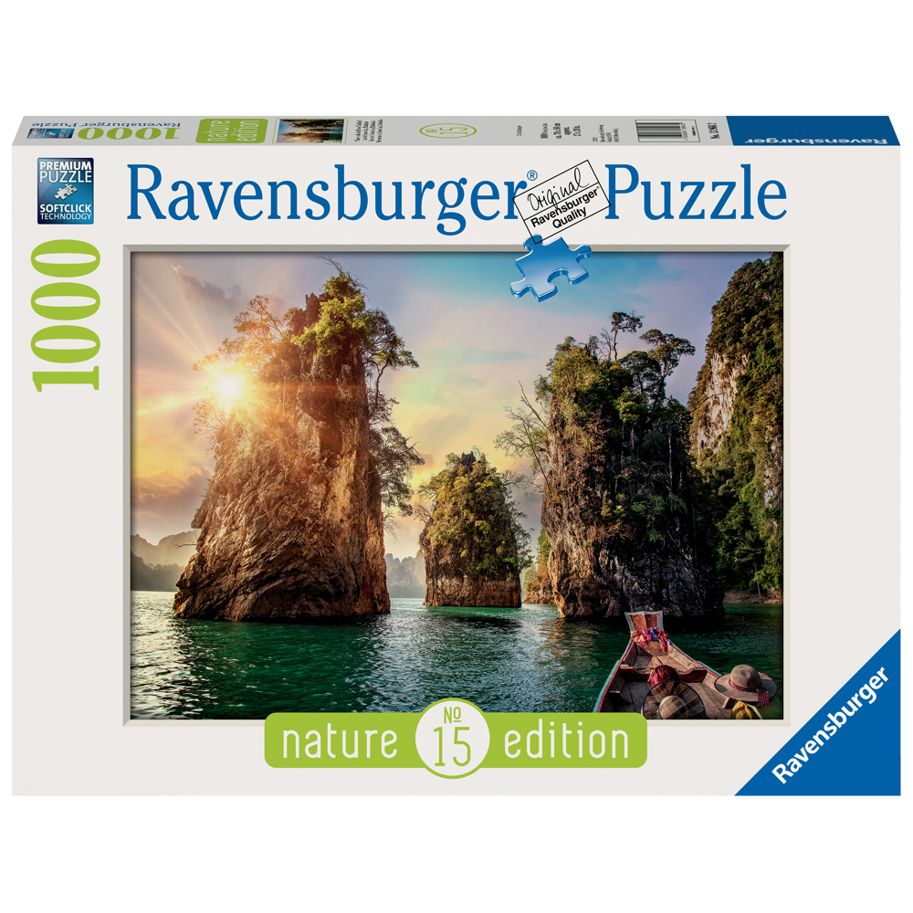 Puzzle 1000 P - Lac De Cheow Lan, Thaïlande