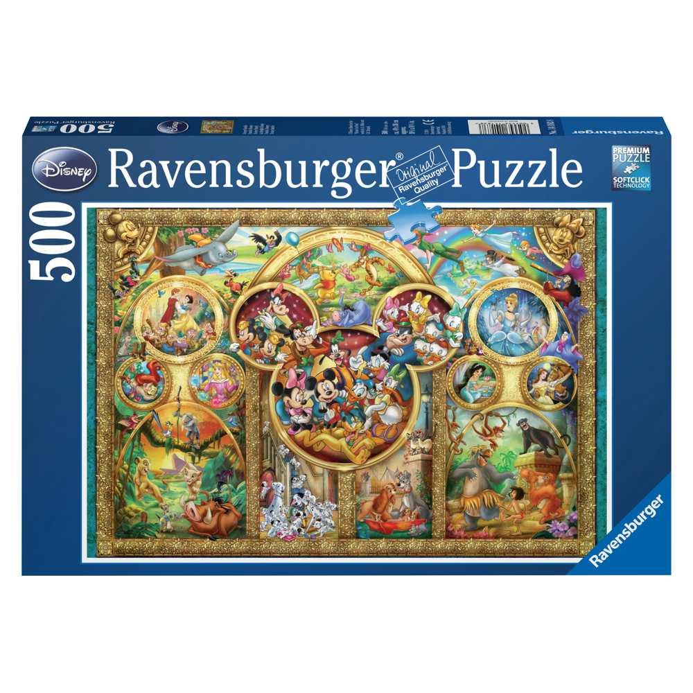 Puzzle 500 P - Famille Disney - Disney Classics